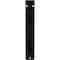 Ekena Millwork Miller Wrought Iron Bracket, (Single center brace), Antiqued Silver 1 1/2"W x 5 1/2"D x 8"H BKTM01X05X08SMIASV - alternate 3